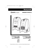 Honeywell HWM 335 - 3G Warm Humidifier Le manuel du propriétaire