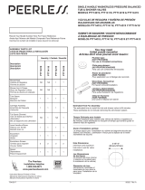 Peerless PTT14419-BL Guide d'installation