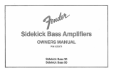 Fender Sidekick Bass 30 (1983-1986) Le manuel du propriétaire