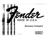Fender Bassman Compact (1981-1985) Le manuel du propriétaire