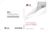 LG LGP350.AORWSV Manuel utilisateur