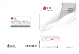 LG LGP500.AVNMRD Manuel utilisateur