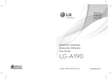 LG LGA190 Manuel utilisateur