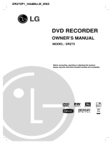 LG DR275-P1 Manuel utilisateur