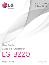 LG LGB220.ACISBK Manuel utilisateur