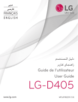 LG LGD405.ACISWH Manuel utilisateur