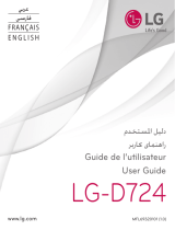 LG LGD724.AKAZWH Manuel utilisateur