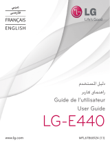 LG LGE440.ATCIWH Manuel utilisateur