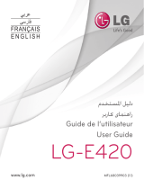LG LGE420.AKAZBK Manuel utilisateur