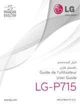 LG LGP715.AHKGBK Manuel utilisateur
