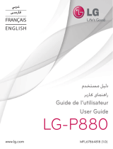 LG LGP880.ANLDBK Manuel utilisateur