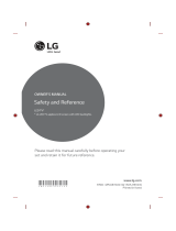 LG 32LF510B Manuel utilisateur