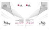 LG LGE612.AINDPS Manuel utilisateur