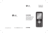 LG GX200.AHUNBK Manuel utilisateur