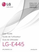 LG LGE445.AKAZWH Manuel utilisateur