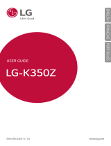LG K350Z White Le manuel du propriétaire