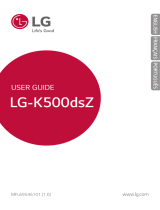 LG K500DSZ-Pink-Gold Manuel utilisateur