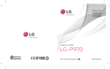 LG LGP970.AWINTL Manuel utilisateur