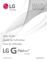 LG LGV490.AECUBK Manuel utilisateur
