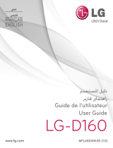 LG LGD160.AZAFWH Manuel utilisateur