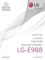 LG LGE988.AHKGWH Manuel utilisateur