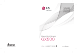 LG GX500.ATCIBK Manuel utilisateur