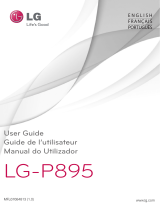 LG LGP895.ACISWH Manuel utilisateur
