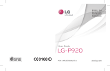 LG LGP920.AORUML Manuel utilisateur