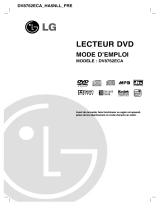 LG DV8762ECA Le manuel du propriétaire