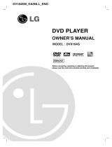 LG DVX164G Le manuel du propriétaire
