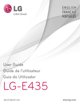 LG LGE435.AAGRWH Manuel utilisateur