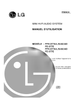 LG FFH-377A Le manuel du propriétaire