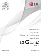 LG W110 Manuel utilisateur