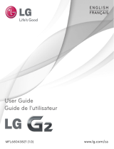 LG LGD803.ABLMWH Le manuel du propriétaire