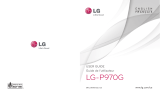 LG LGP970G.ATLSWW Le manuel du propriétaire