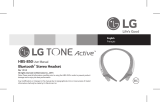 LG HBS850-Lime Le manuel du propriétaire