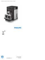 Philips SENSEO QUADRANTE HD7865/60 BLACK Manuel utilisateur