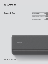 Sony HT-SF200 Barre de son Compacte 2.1ch Le manuel du propriétaire
