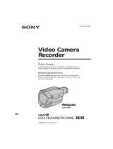 Sony CCD TR3300E Le manuel du propriétaire