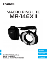 Canon Macro Ring Lite MR-14EX II Manuel utilisateur