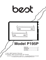 Best P195P1M52S Manuel utilisateur