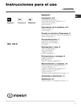 Indesit WIL 105 X (EX) Le manuel du propriétaire