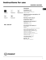 Indesit WIL 1200 OT (EU) Mode d'emploi