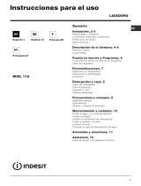 Indesit WIXL 115 (EU) Le manuel du propriétaire