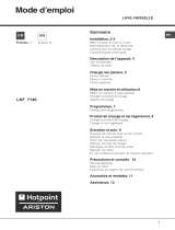Hotpoint-Ariston LKF 7146 Le manuel du propriétaire