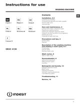 Indesit IWUC 4105 (EU) Mode d'emploi