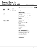 Hotpoint AQM8D 69 U (EU)/A Le manuel du propriétaire