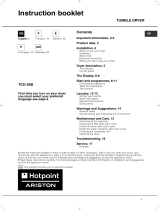 Hotpoint TCD 93B 6H Le manuel du propriétaire