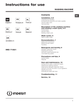 Indesit IWD 71051 C ECO (EU) Mode d'emploi