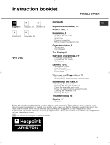 Hotpoint-Ariston TCF 87B 6PY1 (EU) Le manuel du propriétaire